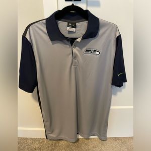 Nike Seahawks golf polo, never worn, no tags, size medium